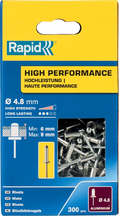 Nitna Rapid 5001436, 4.8 x 12mm, kuti 300 copë