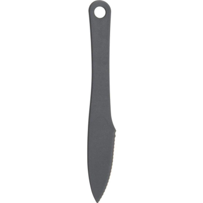 Set takëmesh kampingu RedCliffs Cutlery Set, 3 copë, me karabinë, gri e errët