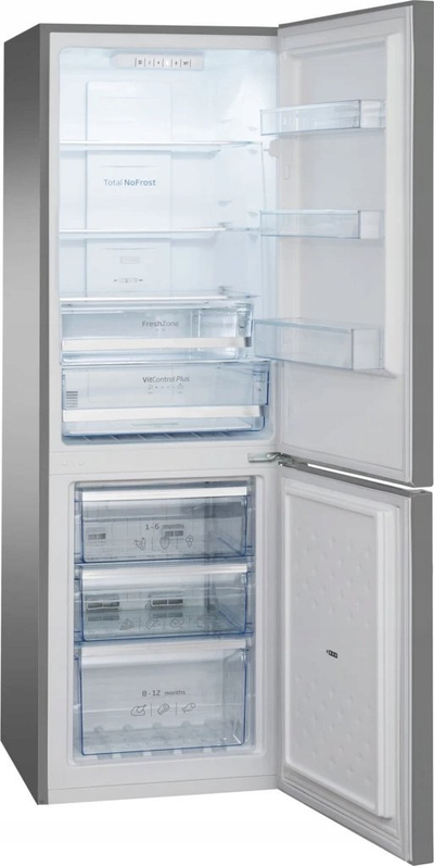 Frigorifer-konjelator AMICA FK2695.2FTX(E), No Frost, inox