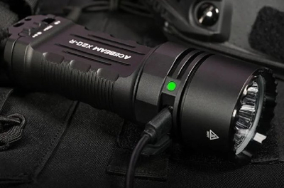 Elektrik dore Acebeam X20R, taktik, 6500K, i zi