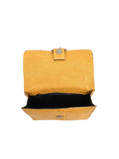 Çantë dore Carla Ferreri SS19CF8110, nr. XS, e verdhë, woman