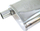 Silenciator qendror TurboWorks LT 409SS, 57mm, çelik inox, ngjyrë argjendi
