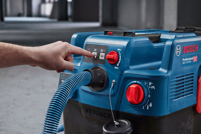 Индустриска правосмукалка Bosch Professional GAS 12-40 MA, влажно и суво всмукување, 40L, сина