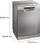 Lavastovilje BOSCH Series 4 SMS4HVI00E, 14 sete, inox, ngjyrë argjendi