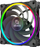 Ventilator kasë Akasa SOHO AR12, 120mm, RGB, i zi