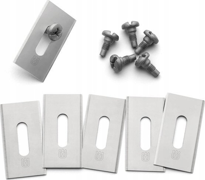 Tehe zëvendësuese Husqvarna Automower Blades, set 6 copë, metalike