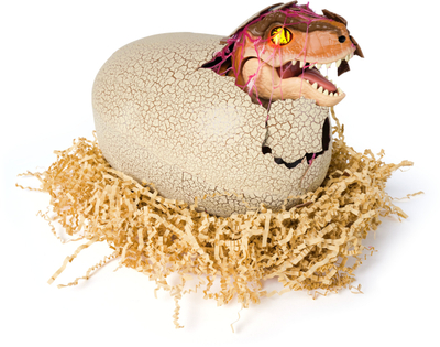 Lodër interaktive dinosauri Primal Hatch T-Rex, me vezë çelëse, shumëngjyrëshe