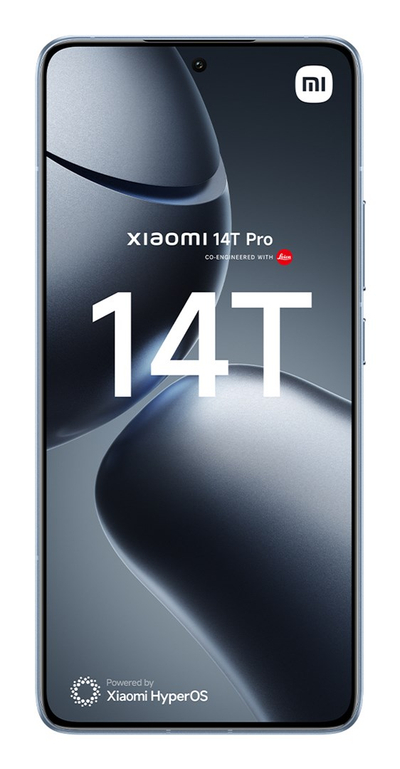 Телефон Xiaomi 14T Pro, 12GB 512GB, 5G, сина титаниум