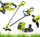 Set kopshti Ryobi RHT1845LT25M20, 18V, bateri 2Ah, jeshile