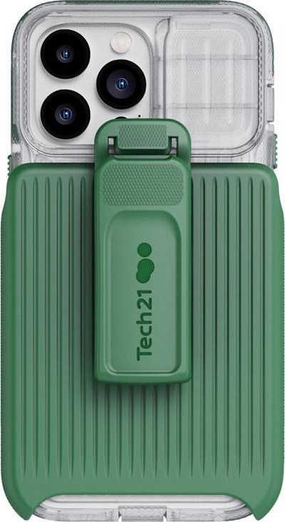 Kapak telefoni Tech21 EVO Max për iPhone 14 Pro Max 6.7", mbrojtje e fortë, jeshil