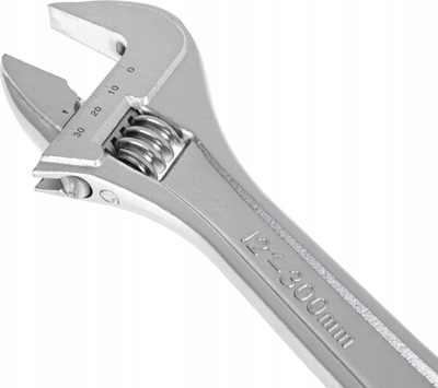 Çelës i rregullueshëm GEKO G10219, 300mm 12", metalik
