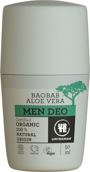 Deodorant Urtekram Sloe and Baobab, 50ml