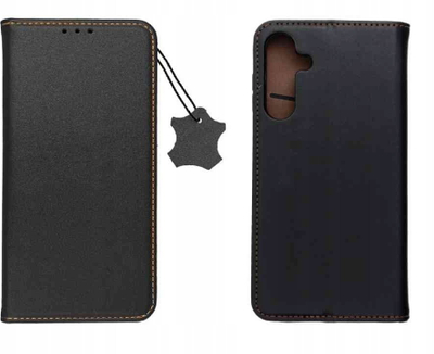Këllëf telefoni Smart Pro Book për Samsung A17 Oppo A17k, lëkurë, libër, i zi