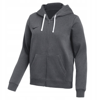 Xhaketë me kapuç Nike Park 20 Fleece Women, S, me zinxhir i plotë, gri e errët