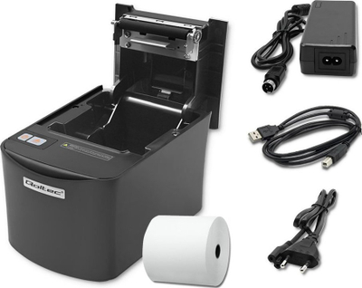Printer termik fature Qoltec, USB, i zi