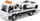 Set lodrash Bburago Street Fire Tow Truck me Jaguar F Type R, shkallë 1:43, i bardhë