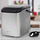 Prodhues akulli portabël Clatronic EWB 3785, 12 kg/24h, 105 W, argjendtë e zezë