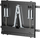 Mbajtëse muri TV LevelOne Equip 650346, 60-100", Up Down, e zezë