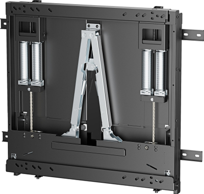 Mbajtëse muri TV LevelOne Equip 650346, 60-100", Up Down, e zezë