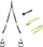 Set rripash për fitnes HMS TX11, 120 - 295 cm