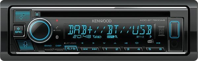 Radio makine Kenwood KDC-BT760DAB, 50W, Bluetooth DAB+, e zezë