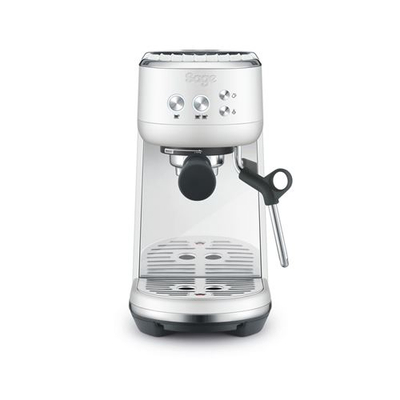Makina espresso Sage the Bambino SES450, ThermoJet, shkumës qumështi, e bardhë