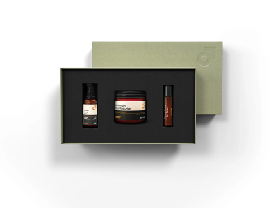 Set për fytyrë për meshkuj Beviro Forever Young, 50 g + 50 ml + 15 ml