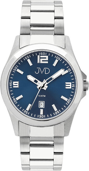 Orë për meshkuj JVD J1041.19, e argjendtë