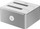 Stacioni docking për Unitek Y-3026, Dual HDD, USB 3.0, Hard Drive, argjend 