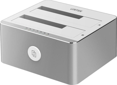 Stacioni docking për Unitek Y-3026, Dual HDD, USB 3.0, Hard Drive, argjend 