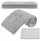 Mbulesë mop Ruhhy, set 5 copë, 33 x 12 cm, gri
