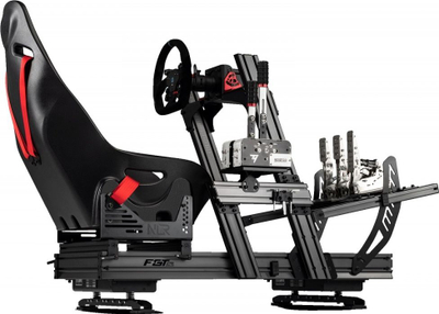 Platformë lëvizëse gaming Next Level Racing Motion Plus NLR M007, 2 akse, për cockpit simulimi, e zezë