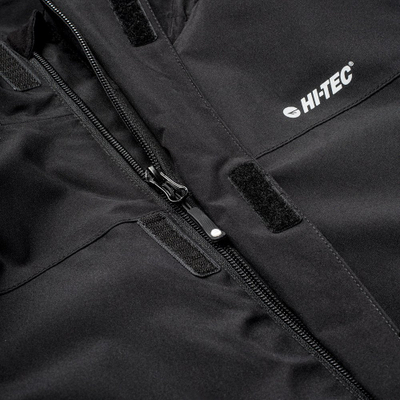 Xhaketë burra Hi-Tec Oscar, softshell, me kapuç, e zezë