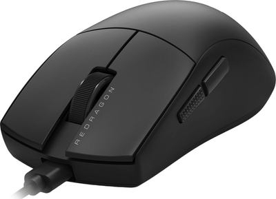 Maus gaming Redragon M724, 12400 DPI, 42g super i lehtë, me kabllo, i zi