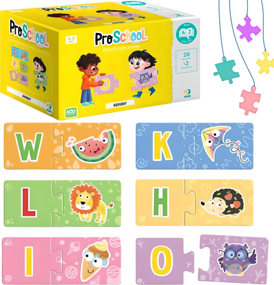 Loja edukative Dodo Educational Game English Alphabet, alfabet anglisht, me karta