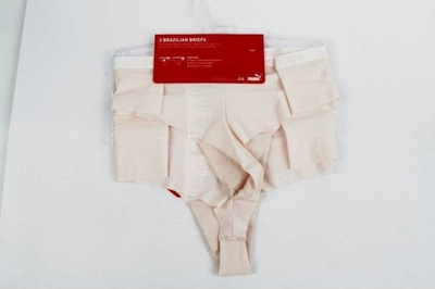 Të brendshme braziliane Puma Brazilian W, set 2 copë, rozë