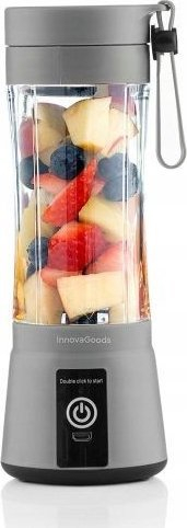 Mikser portativ InnovaGoods Shakuit, 380ml, karikim me USB, i bardhë