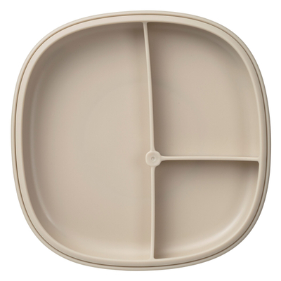 Pjatë fëmijësh b.box 2 in 1 Suction Plate, me vakum, me ndarës, rozë Blush
