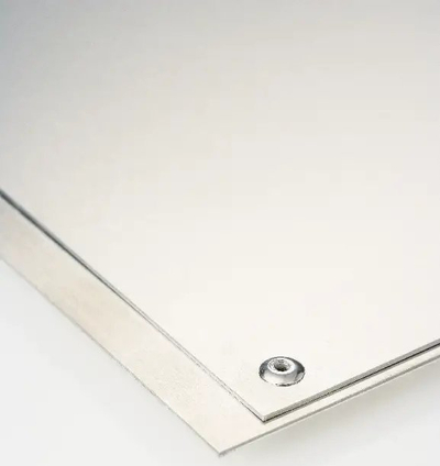 Thumba tuba alumini Novus A3, 3mm x 8mm, 70 copë, argjendtë