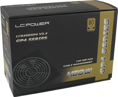 Burim energjie LC-Power GreenPower4 LC6460GP4 ATX, 460W
