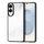 Маска за телефон Dux Ducis Aimo за Samsung S25 Edge, проѕирна, рамка TPU, црна