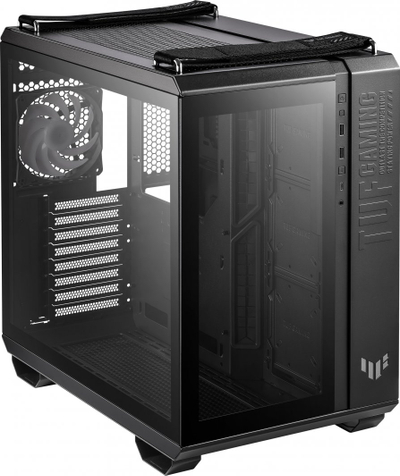 Kasë Asus TUF Gaming GT502 PLUS TG ARGB, e zezë, Midi Tower