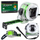 Metër rrotullues fluorescente 5 m, 25 mm, transparent me jeshile