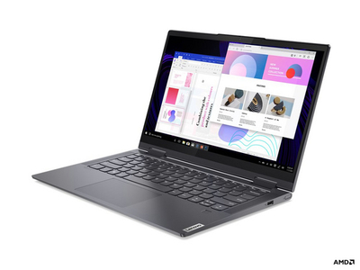 Laptop Lenovo Yoga 7 14ACN6, 14", 16GB RAM, 1TB SSD, Ryzen 5 5600U, AMD Radeon Graphics, i hirtë