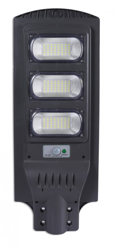 Lampë rruge me diell LED, 120W, me senzor lëvizje dhe me telekomandë