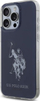 Mbulesë telefoni US Polo Shiny Big Logo për iPhone 15 Pro Max 6.7", polikarbonat TPU, blu navy