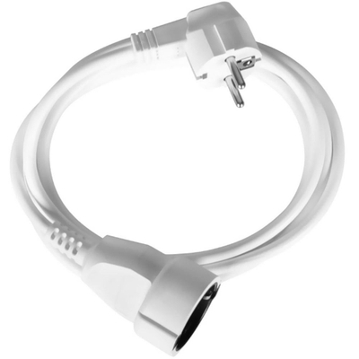 Kabllo zgjatuese Bachmann BM-3402865, prizë Schuko, 5m, 16A, e bardhë