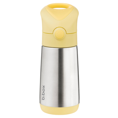 Termos për fëmijë b.box Chill Out, 350ml, me pipë, inox blu