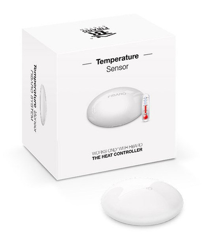 Sensor Fibaro FGBRS-001, CR2032, 3V, i bardhë