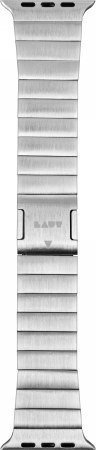 Rrip ore LAUT Link 2.0 për Apple Watch 42 44 45 49 mm, çelik inox, magnetik, ngjyrë çeliku